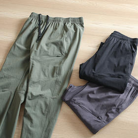 飞禽户外代工厂出！2025松紧腰科技户外防水透气立体裁剪运动裤男款！