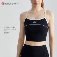 美式复古运动内衣DY66172中强度透气带胸垫时尚外穿背心 商品图7