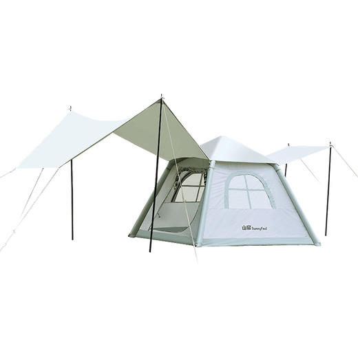 SunnyFeel山扉户外精致露营自动充气帐篷_免搭建防雨营地帐篷天幕 商品图4