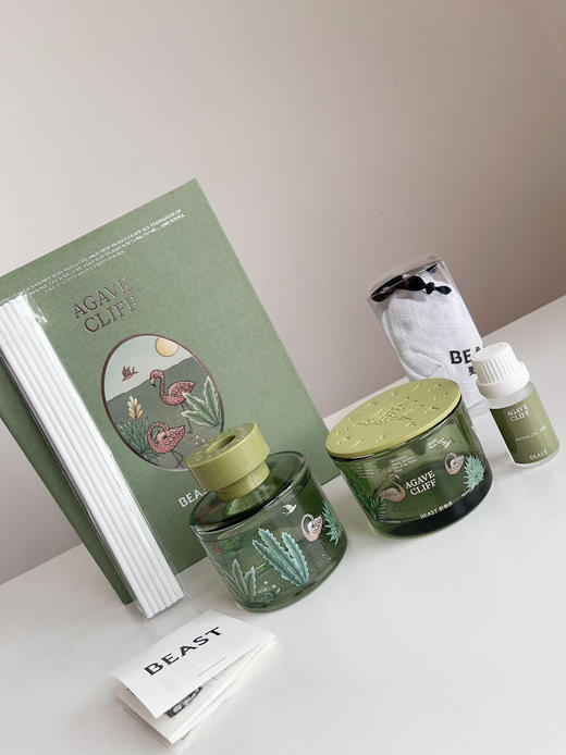 颜值敲高！野兽派无火香薰精油香氛晶石扩香石散香器礼盒装！ 商品图10