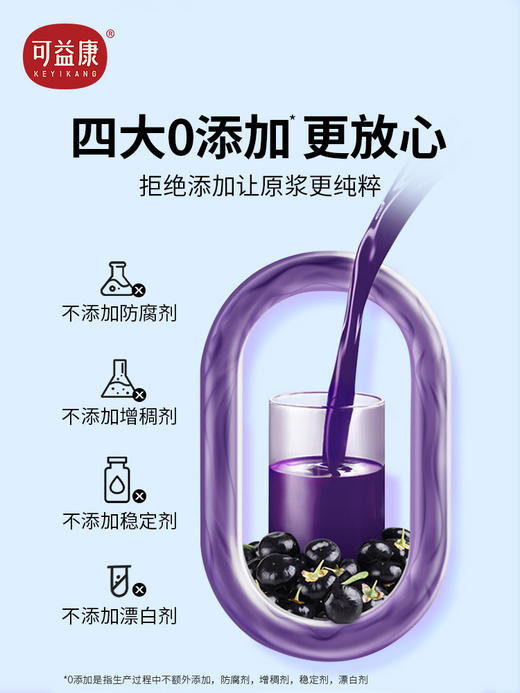 可益康黑果枸杞原浆 nfc工艺 花青素满满 30ml*10袋 商品图5