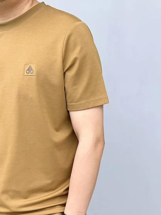 剪刀烫印男士桑蚕丝高端基础T 商品图6
