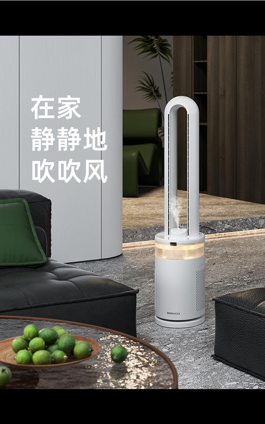 大宇旗舰款净化无叶扇AM08 商品图2