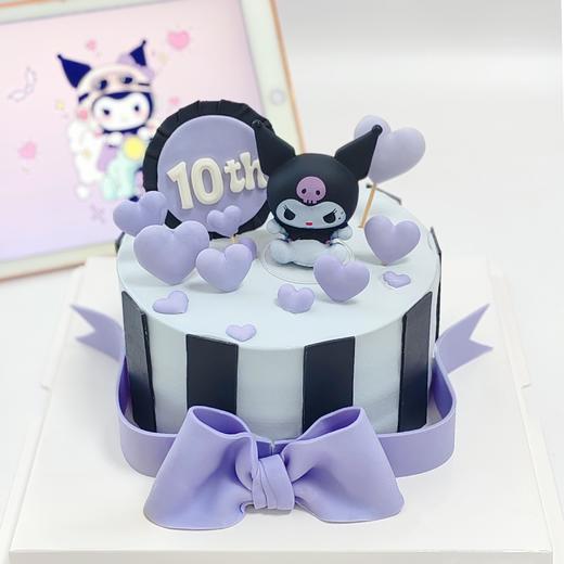 库洛米翻糖蝴蝶结蛋糕 商品图4