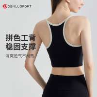 美式复古运动内衣DY66172中强度透气带胸垫时尚外穿背心 商品图3