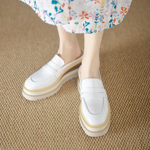 【预售5天】春夏季厚底包头拖鞋女外穿半拖松糕底防水台坡跟凉鞋ZMXY&ZM9019-8 商品图4