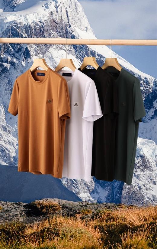 剪刀烫印男士桑蚕丝高端基础T 商品图13