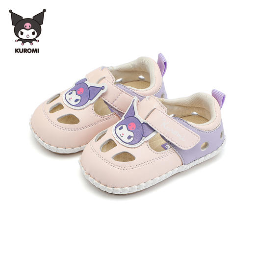 hellokitty库洛米儿童学步鞋防踢夏季女童凉鞋宝宝软底14-19 KU5526887 商品图1