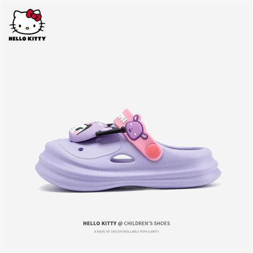 HelloKitty库洛米女童凉拖鞋夏季儿童洞洞鞋户外沙滩鞋160-220 ST243345B 商品图3