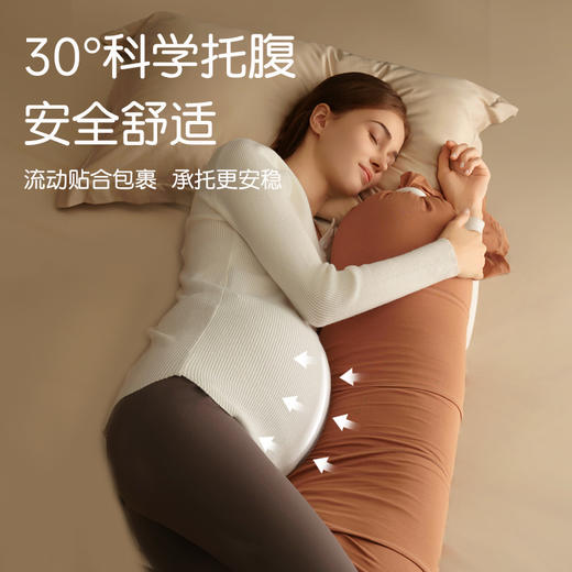 【品牌自营】孕味十足孕妇枕睡觉侧卧抱枕头护腰侧睡托腹长条靠垫枕颗粒状孕期 商品图7