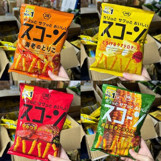 湖池屋芝士味膨化玉米条（增量版） 商品图0