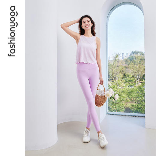 凡圣瑜伽木耳边背心F15234 商品图12