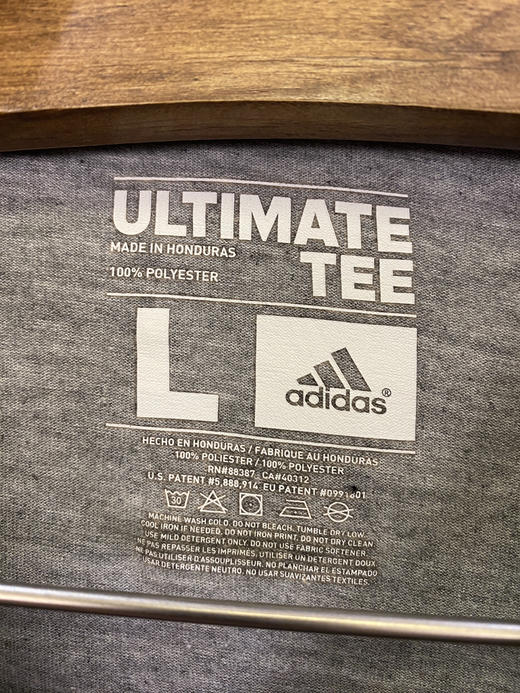 adidas 阿迪达斯 ULTIMATE TEE 双面印花 短袖T恤 _SST(L) 商品图2