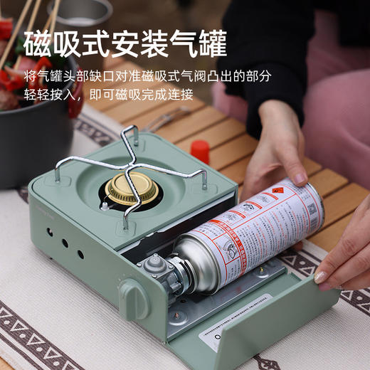 SunnyFeel山扉户外便携式迷你卡式炉_精致露营居家两用炉具燃气炉 商品图2