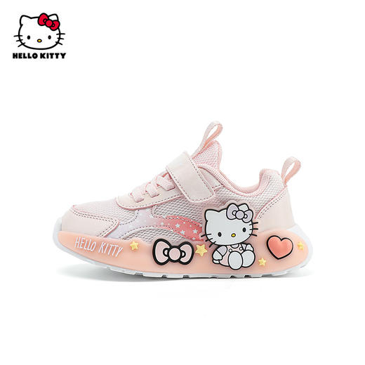 hello kitty童鞋女童运动鞋春秋儿童网面鞋透气女宝宝鞋子小童26-30 K4536808 商品图1