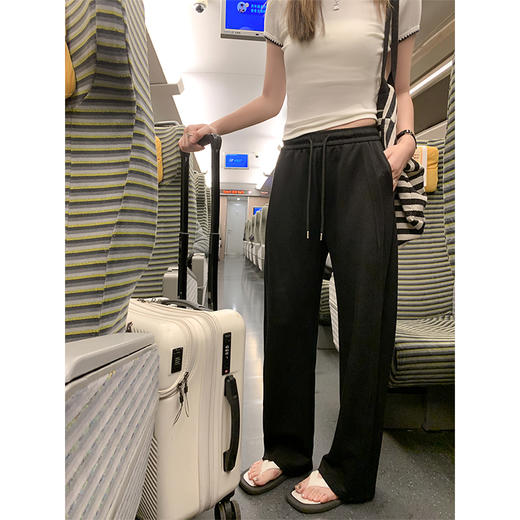 【149元任选2件】现货！4色百搭松紧腰显瘦休闲裤 商品图4