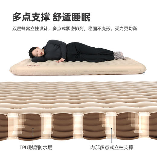 SunnyFeel户外露营气垫TPU加厚充气床垫_野营睡垫营地防水充气床 商品图7