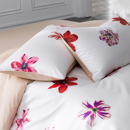 KGD-016 KENZO 繁花全棉贡缎四件套 商品图2