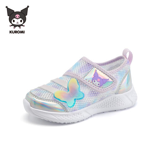 KUROMI库洛米童鞋女童运动鞋夏季休闲鞋小童鞋子儿童网鞋26-33 KU5526803 商品图0