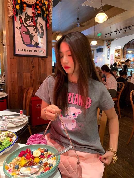 宠萌爱心羊咩咩棉T恤 商品图6