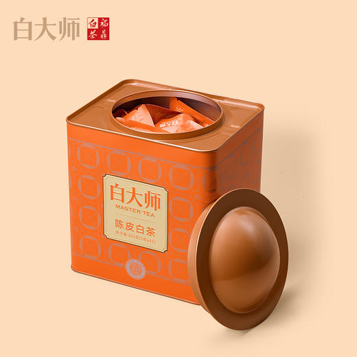 白大师白茶福鼎白茶一叶倾城大师罐2019年陈皮白茶寿眉白茶组合 商品图6