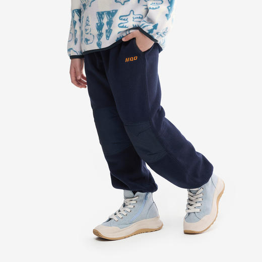 【MQD】【C】[蓄热]童装男童运动裤春秋季款儿童摇粒绒中大童束脚裤 商品图2