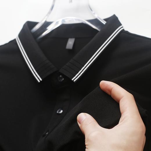 【桑蚕丝】【DLS】大依优型大码棉质短袖POLO衫翻领加肥加大男士大号透气舒适夏季半袖上衣 商品图1