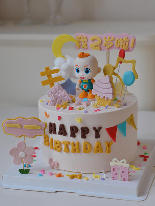 JoJo超级宝贝卡通主题款 - 千层生日蛋糕 （请提前预订） 商品图3