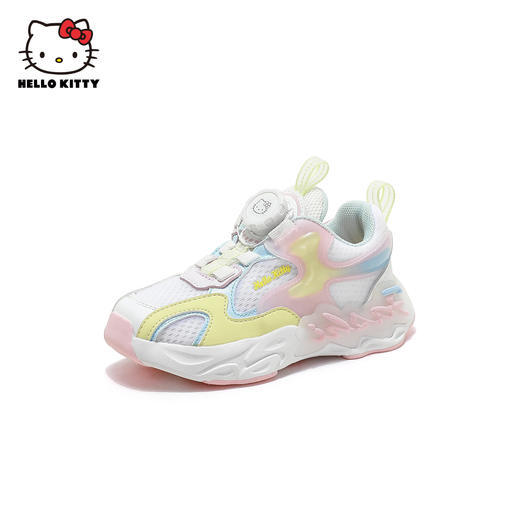 hello Kitty童鞋女童运动鞋儿童旋转扣鞋春秋网面透气休闲鞋潮28-35 K3526847 商品图0