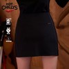 HOTCHILLYS热椒女士8K磨毛休闲短裙筒裙打底百搭迷你裙HCA9976 商品缩略图0
