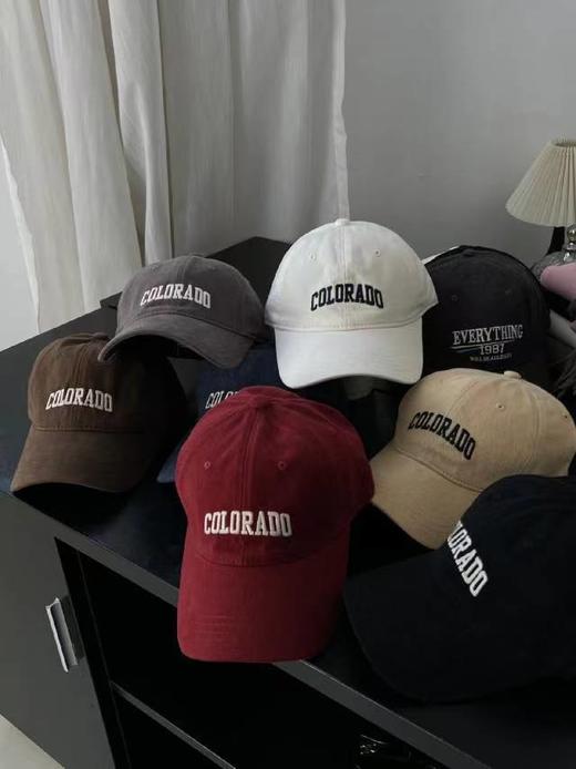 素颜小脸神器迪丽热巴杨幂同款男女同款机车鸭舌帽 商品图9