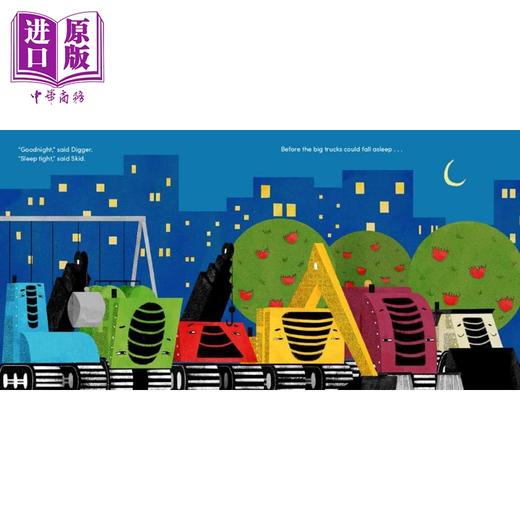 【中商原版】挖掘机与小浣熊 The Digger and the Dark 英文原版 儿童绘本 亲子读物 图画故事书 进口童书 精装 4-8岁 商品图3