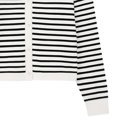 【条纹时代 】康家纱线！时尚开衫空调衫外套女SYR25015 商品图2