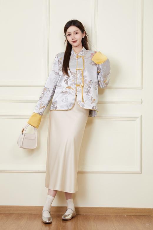 Le Malene 新中式国风提花撞色外套 20129 商品图2