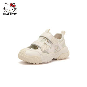 hellokitty童鞋女童夏季运动鞋儿童镂空鞋透气女孩老爹鞋26-30 K3516315