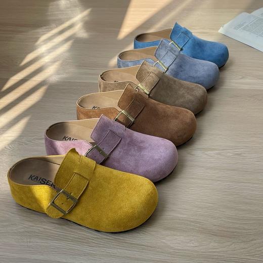 新款彩色系！百搭王者!!【意大利凯撒KAISER/XGXC文艺复古勃肯鞋】多款可选·超好穿！性价比极高！！一穿就走无敌方便百搭❗️春·秋·冬焊在脚上的百搭勃肯鞋子~✅配裙子、裤子都可以！超推荐!!! 商品图8