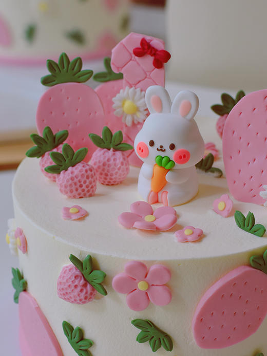 【可爱兔宝宝】 - 千层生日蛋糕 商品图2