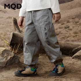 【MQD】男大童秋季新品运动休闲户外露营宽松束脚休闲裤