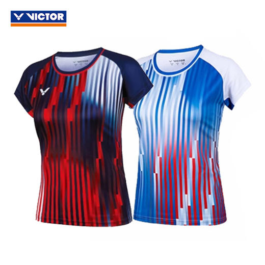 胜利威克多 女款 运动针织T恤 T-51050TD 商品图0