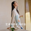 金三塔100%桑蚕丝女真丝简约印花睡裙YSFFA308 商品缩略图1