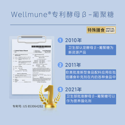 【特膳版酵母β葡聚糖】UNILIPO研知有理酵母β葡聚糖海参萝卜硫苷营养素粉 商品图2