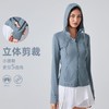 lulu同款无标，显瘦有线条，胸大腰细连帽瑜伽外套，健身跑步日常穿 商品缩略图1