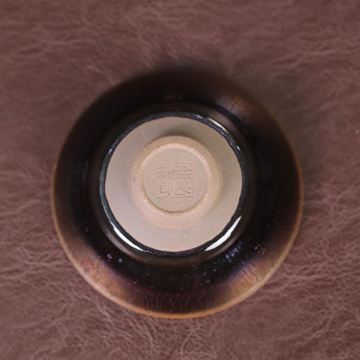 建盏徐长和手工平口盏 商品图2