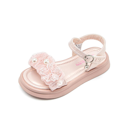 HelloKitty童鞋女童凉鞋夏季女宝宝优雅时装鞋公主软底鞋26-30 K4526887 商品图3