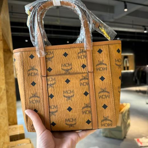 MCM菜篮子经典托特包大容量时尚通勤手提单肩斜挎包女包 商品图4