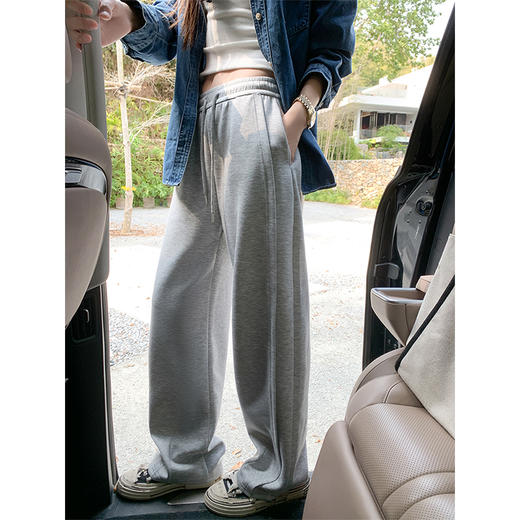 【149元任选2件】现货！4色百搭松紧腰显瘦休闲裤 商品图3