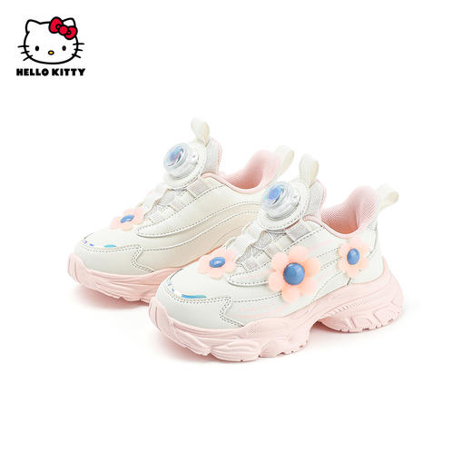 hellokitty童鞋女童老爹鞋春春秋儿童运动鞋女宝宝鞋子甜美26-30 K4536907 商品图3