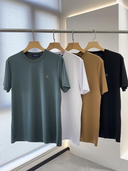 剪刀烫印男士桑蚕丝高端基础T 商品图1