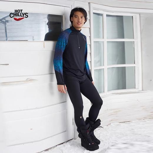 HOTCHILLYS热椒男8K磨毛高领运动内衣抑菌排汗速干上衣HA9931P 商品图2