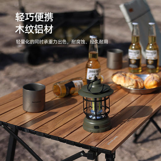 SunnyFeel户外露营折叠桌全地形升降桌子野营铝合金蛋卷桌营地桌 商品图4